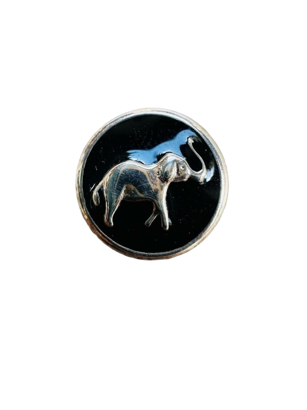 Kameleon Jewel Pop 925 Sterling pop insert black enamel Lucky elephant 1022 NEW
